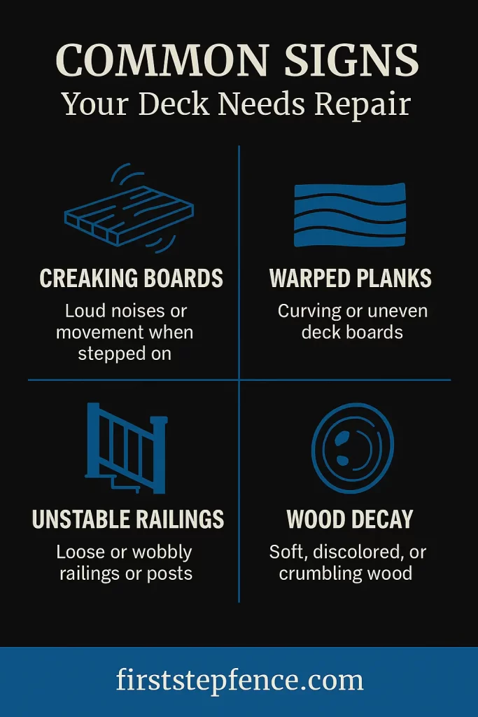 Common Signs Your Deck Needs Repair